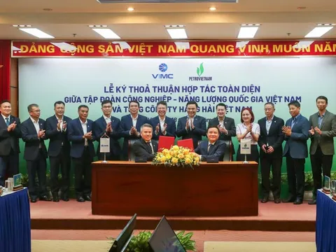 Petrovietnam và VIMC tăng cường liên kết, thúc đẩy phát triển kinh tế biển