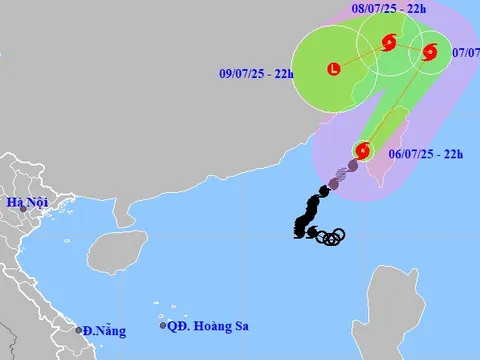 Bão số 2 đã ra khỏi Biển Đông, không có khả năng quay trở lại